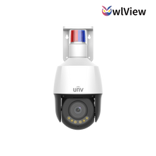 Load image into Gallery viewer, UNV 4MP 5X Wise-ISP Tri-Guard Warm light Network PTZ Camera