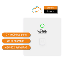 Load image into Gallery viewer, WI-TEK DUAL-BAND WIRELESS INWALL ACCESS POINT