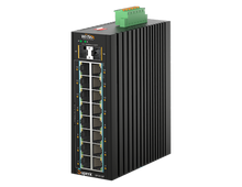 Load image into Gallery viewer, WI-TEK INDUSTRIAL MANAGED 16 PORTS POE SWITCH