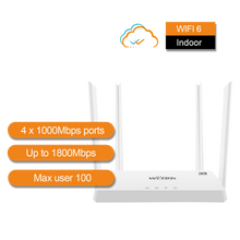 Load image into Gallery viewer, WI-TEK GIGABIT MESH WI-FI 6 INDOOR WIRELESS ROUTER
