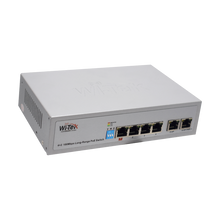 Load image into Gallery viewer, WI-TEK ECONOMIC 4 PORTS POE SWITCH