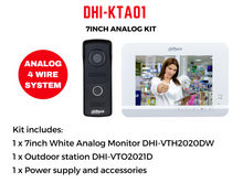 Load image into Gallery viewer, DAHUA 4-WIRE INDOOR MONITOR KIT
