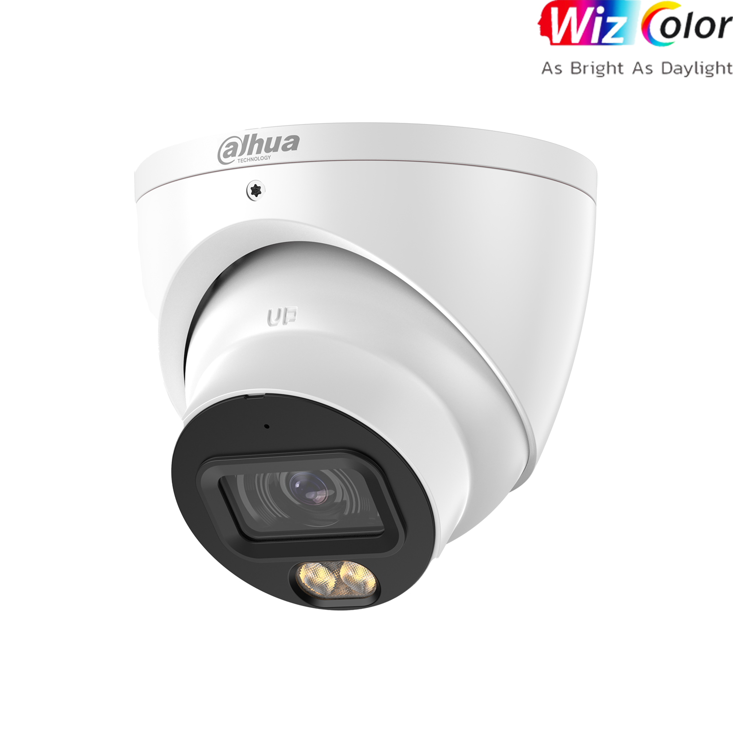 DAHUA 5MP WIZCOLOR TURRET FIXED CAMERA WHITE – SecuSafe AU