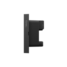 Load image into Gallery viewer, Konec Double Socket Power Point Plastic Black