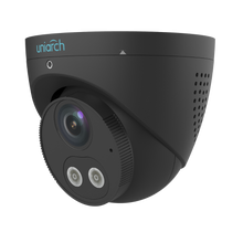 Load image into Gallery viewer, UNIARCH 5MP HD INTELLIGENT LIGHT AND AUDIBLE WARNING FIXED EYEBALL NETWORK CAMERA BLACK
