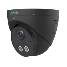 Load image into Gallery viewer, UNIARCH 5MP HD INTELLIGENT LIGHT AND AUDIBLE WARNING FIXED EYEBALL NETWORK CAMERA BLACK