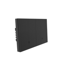 Load image into Gallery viewer, Konec Smart Switch Floating Button 2G Brushed Metal Black