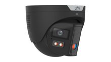Load image into Gallery viewer, UNV 8MP TURRET Triguard DOUBLE LIGHT CAMERA BLACK