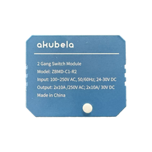 Load image into Gallery viewer, Akubela 2 Gang Zigbee Switch Module