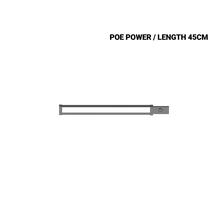 Load image into Gallery viewer, NIGHT SABRE POE 45CM SECURITY LIGHT BLACK