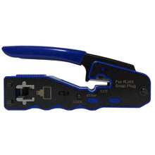 Load image into Gallery viewer, RJ45 NETWORK CRIMP THRU TOOL
