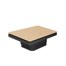 Load image into Gallery viewer, Konec Smart Switch Floating Button 1G Brushed Metal Gold no Neutral