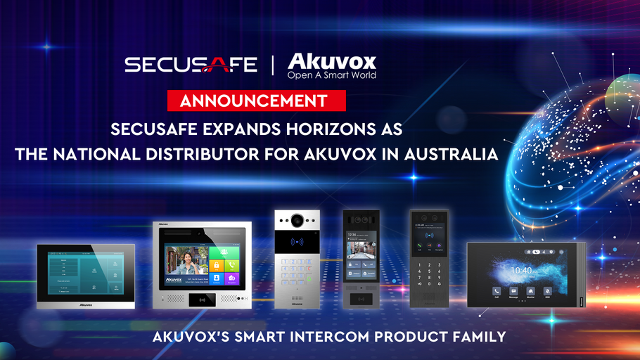 SecuSafe Expands Horizons as the National Distributor for Akuvox in Australia