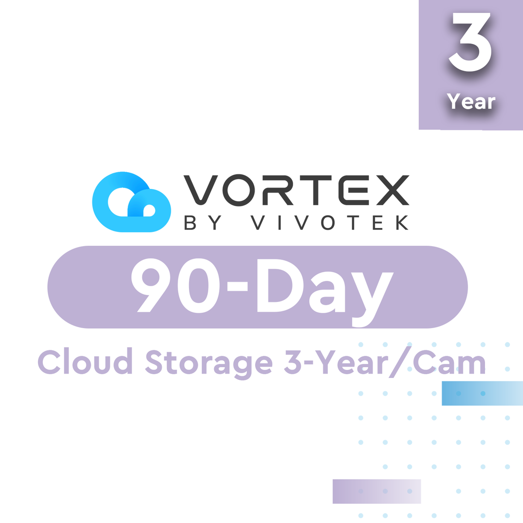 VORTEX 90-D CLOUD STORAGE 3-YEAR