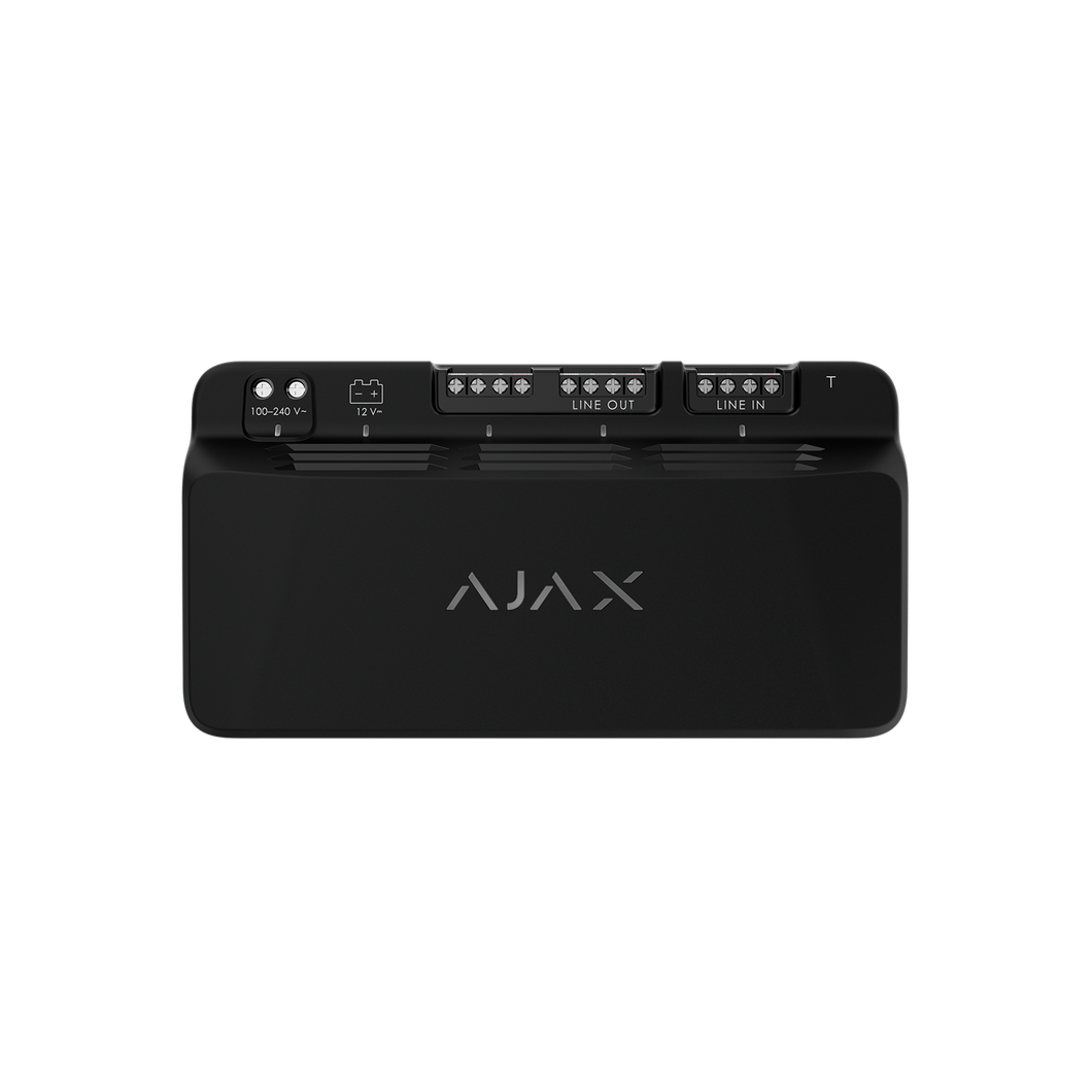 AJAX FIBRA LINESUPPLY (45W) BLACK