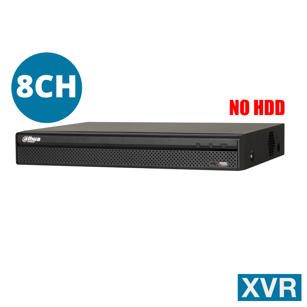 DAHUA 8CH XVR WITHOUT HDD