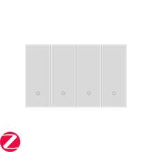 Load image into Gallery viewer, Konec Smart Switch Floating Button 4G Glass White
