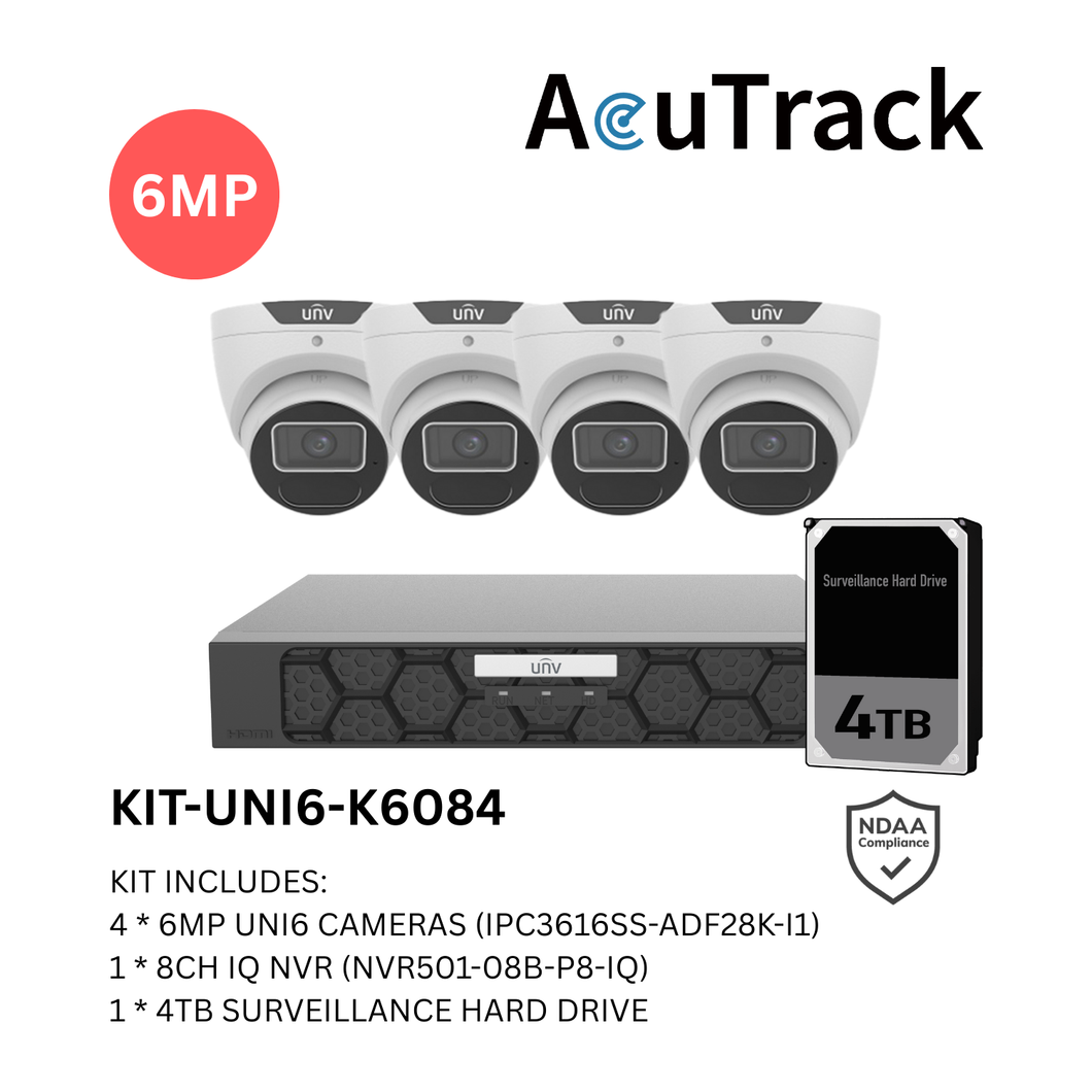 UNV 6MP 8CH UNI6 KIT