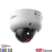 Load image into Gallery viewer, DAHUA 8MP TIOC ACUPICK DOME MOTORISED CAMERA WHITE
