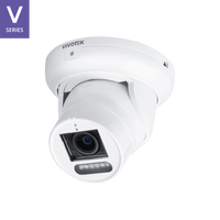 VIVOTEK 8MP Motorised Dual Light Active Deterrence AI Turret Camera