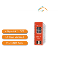 WI-TEK INDUSTRIAL CLOUD 4 PORTS POE SWITCH