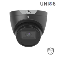 UNV 6MP TURRET FIXED CAMERA BLACK