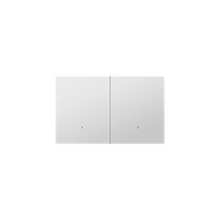 Akubela 2 Gang White Smart Switch
