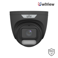 UNV 8MP OWLVIEW TURRET 2.8mm FIXED CAMERA BLACK