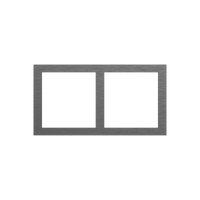 Akubela Aura Switch Double Brush Metal Frame
