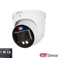 DAHUA 8MP TIOC 2.0 ACTIVE DETERRENCE TURRET MOTORISED CAMERA
