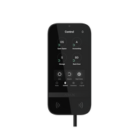 AJAX SUPERIOR FIBRA KEYPAD TOUCHSCREEN BLACK