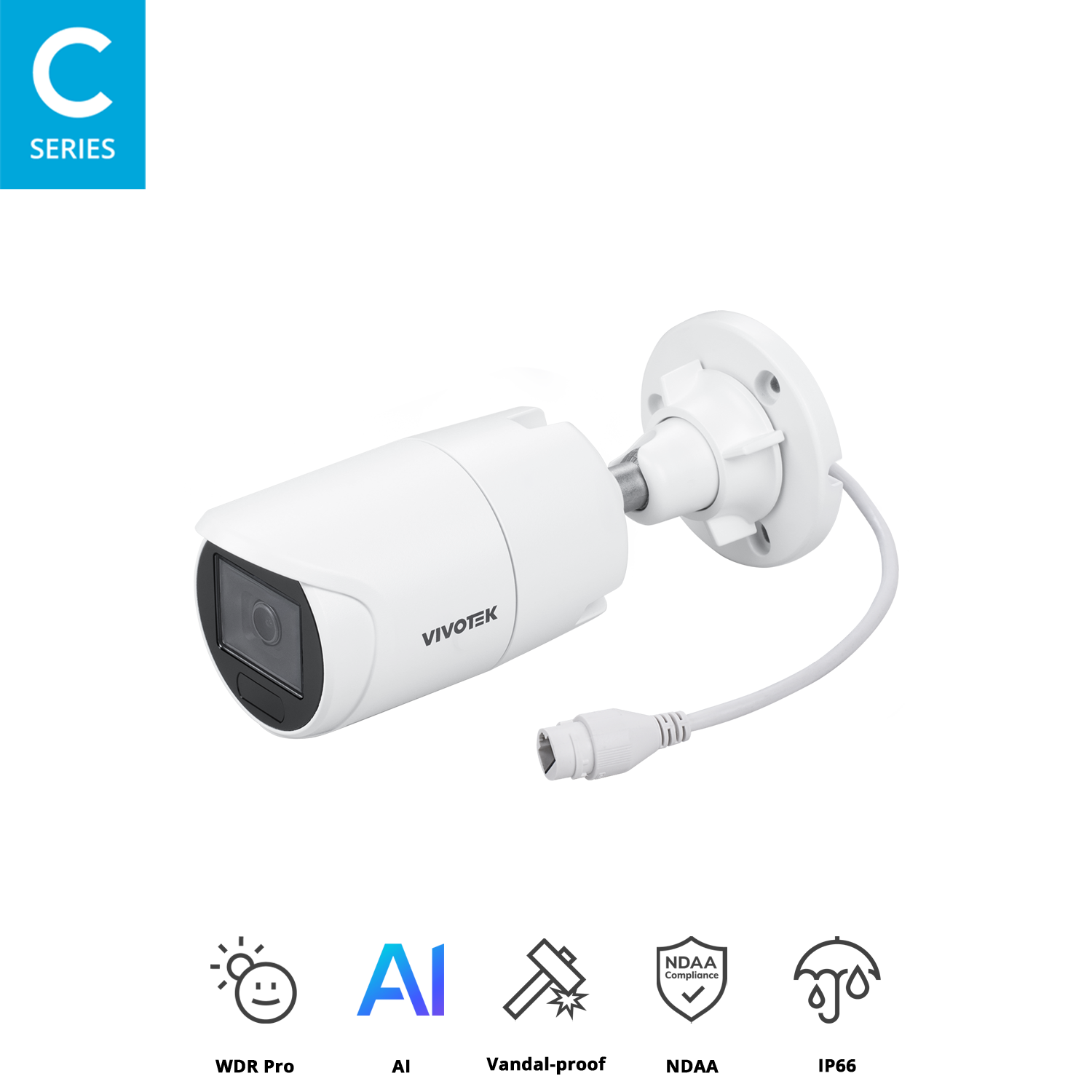VIVOTEK 5MP FIXED BULLET CAMERA – SecuSafe AU