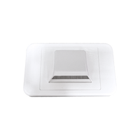 BRUSH WALL PLATE/BULL NOSE BRUSH WALL 2-IN-1 PLATE