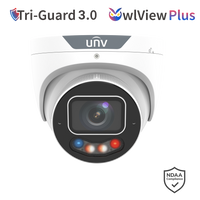 Uniview 8MP TriGuard OWLVIEW PLUS Turret FIXED LENS Camera
