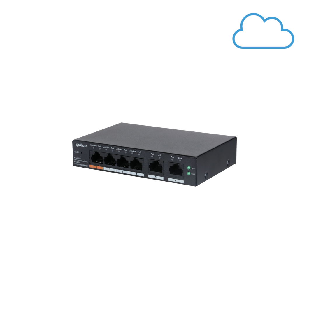 DAHUA 6-PORT CLOUD SWITCH