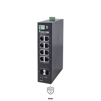 VIVOTEK INDUSTRIAL 8-PORT POE SWITCH