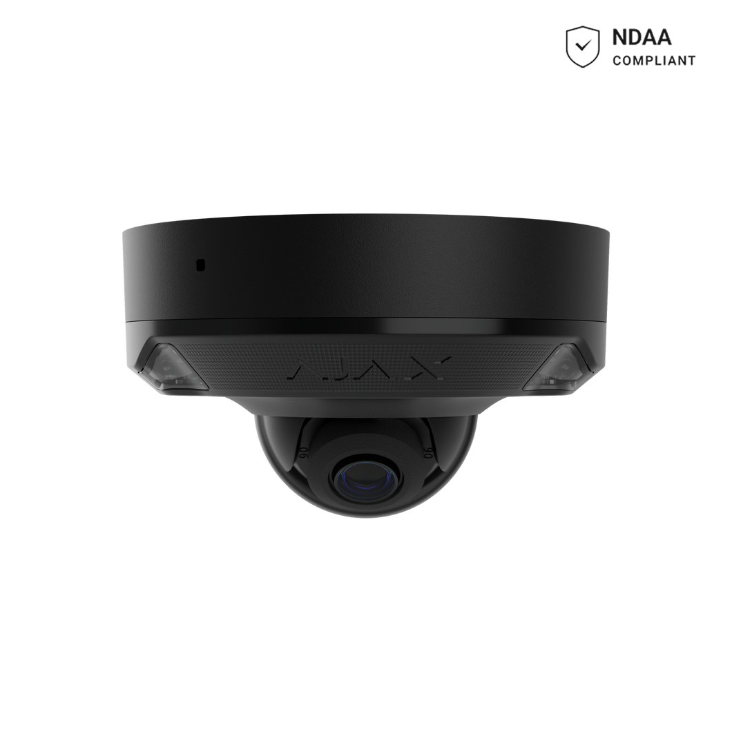 AJAX 5MP 2.8mm MINI DOME HL CAMERA BLACK