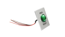 Load image into Gallery viewer, Akuvox Mechanical (Brushed Aluminum Alloy) Exit Buttonl Silver
