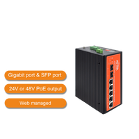 WI-TEK INDUSTRIAL MANAGED UPS POE SWITCH