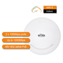 Load image into Gallery viewer, WI-TEK WI-FI 4/5 CEILING MOUNT ACCESS POINT
