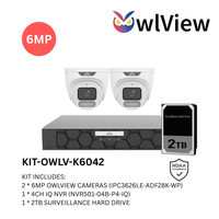 UNV 6MP 4CH OWLVIEW KIT