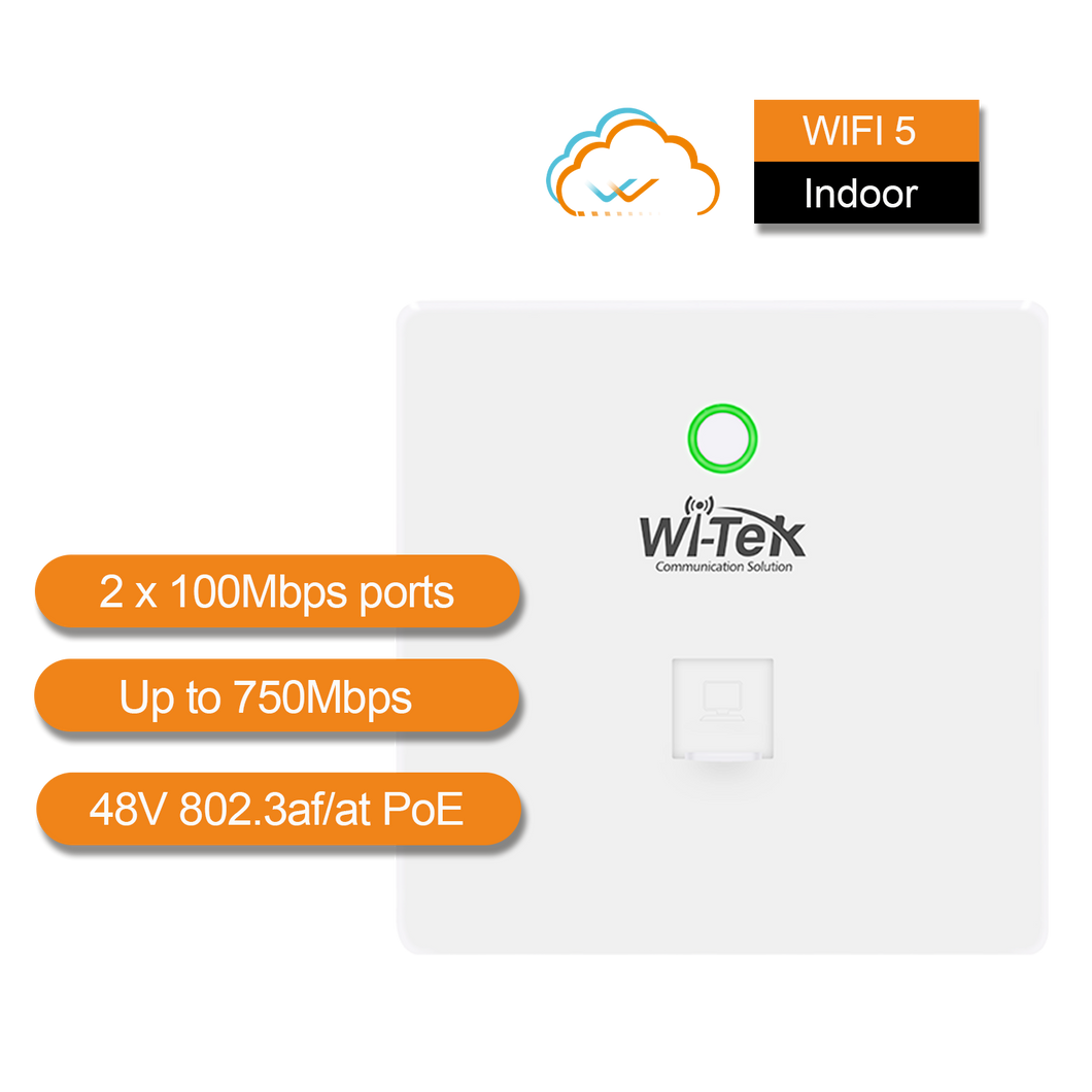 WI-TEK DUAL-BAND WIRELESS INWALL ACCESS POINT