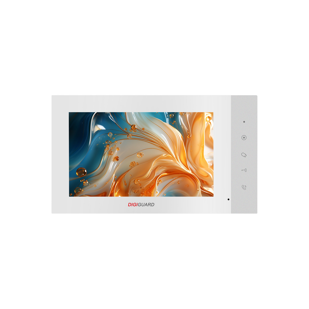 DIGIGUARD 4-WIRE MONITOR WHITE