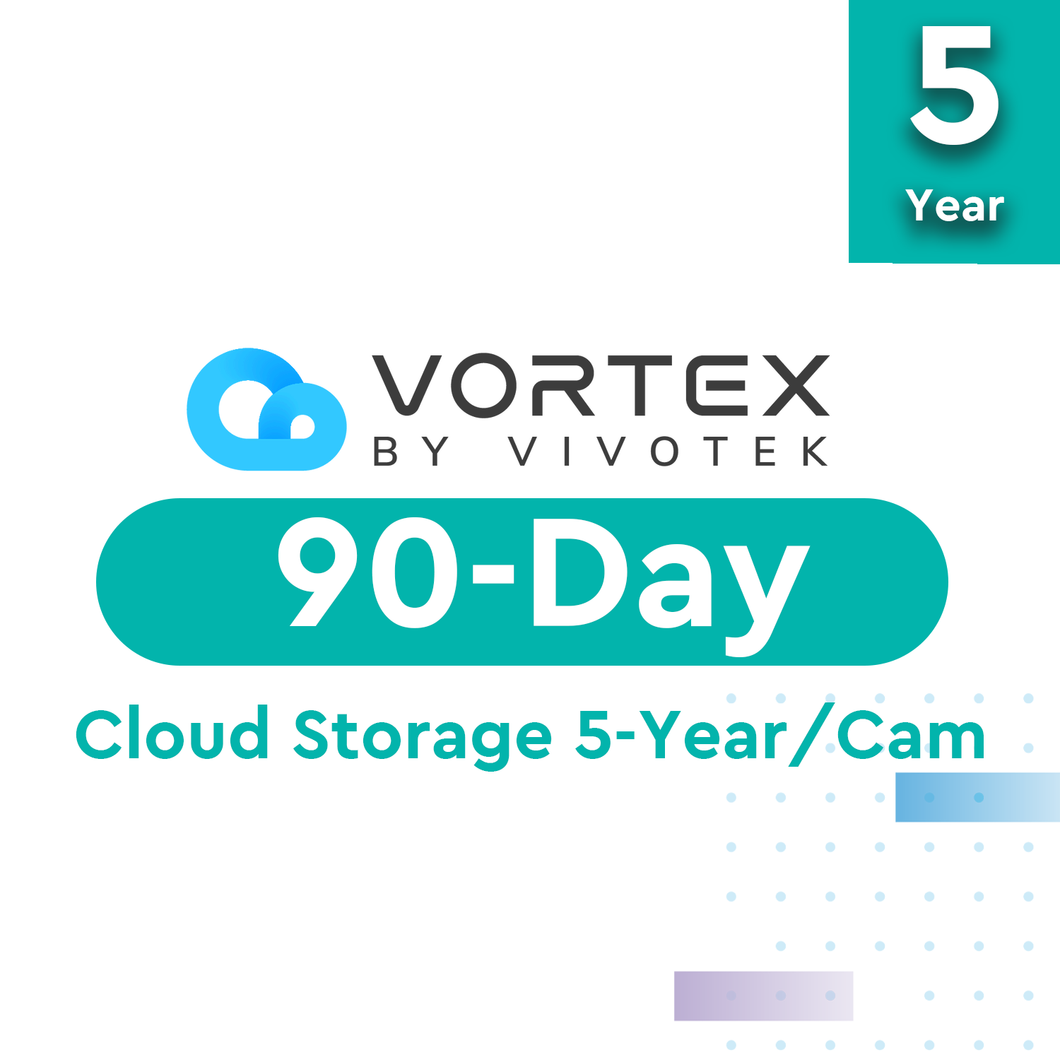 VORTEX 90-D CLOUD STORAGE 5-YEAR