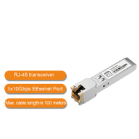WI-TEK Industrial SFP RJ-45 TRANSCEIVER