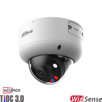 DAHUA 6MP TIOC ACUPICK DOME MOTORISED CAMERA WHITE