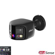 Load image into Gallery viewer, DAHUA 2 X 4MP TIOC 2.0 BULLET FIXED CAMERA BLACK
