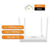 WI-TEK GIGABIT MESH WI-FI 6 INDOOR WIRELESS ROUTER