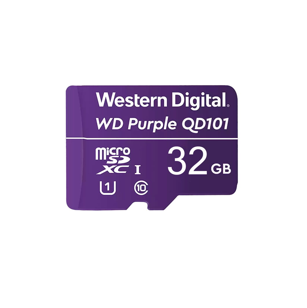 WD PURPLE SD CARD, 32GB