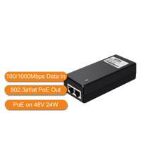 WI-TEK 48V 24W POE INJECTOR
